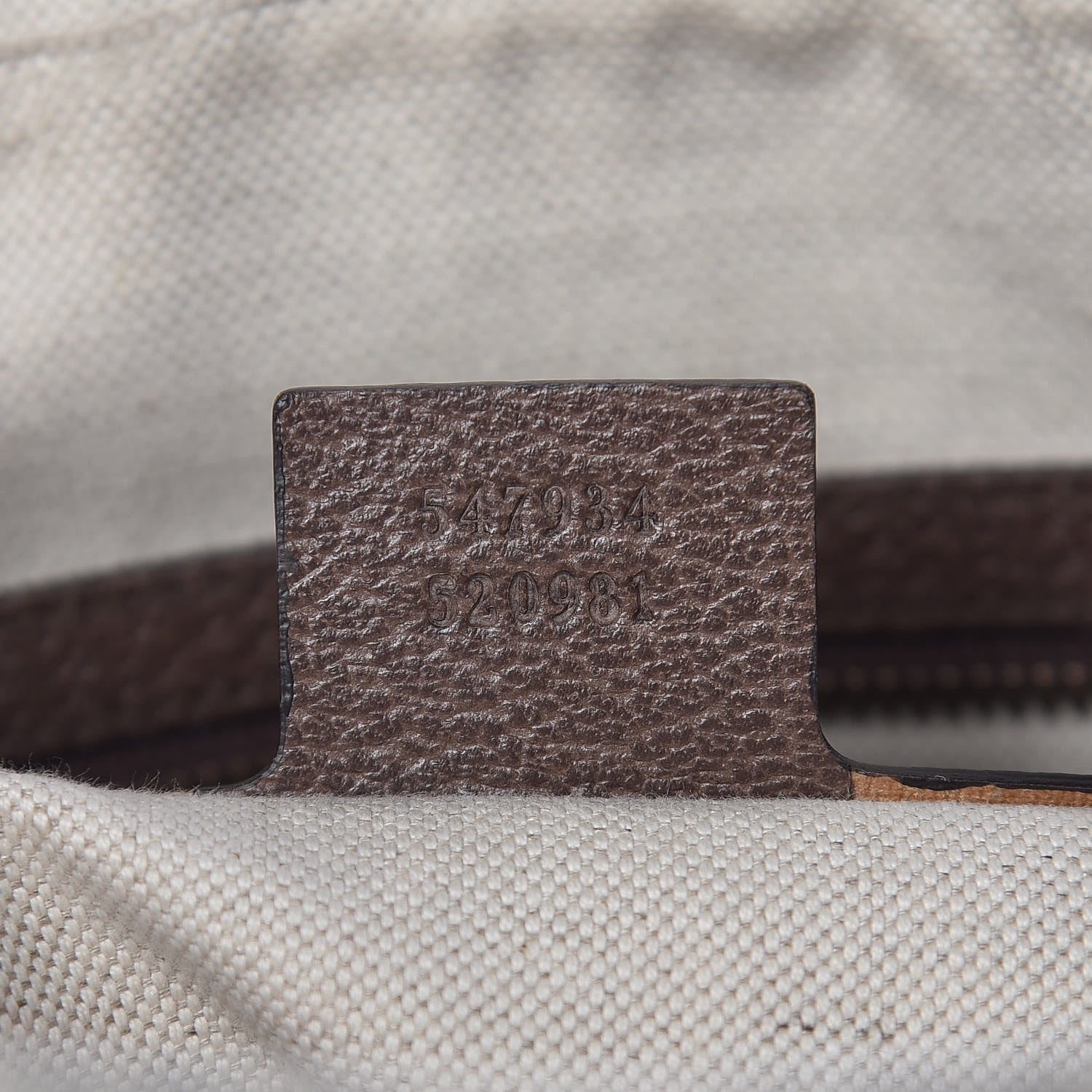 Gucci GG Supreme Monogram Web Medium Ophidia Messenger Bag Brown 7 of 10