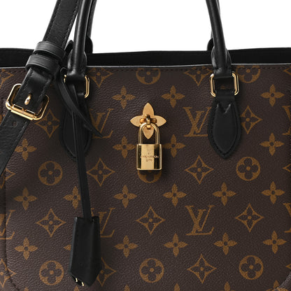 Louis Vuitton Monogram Flower Tote Black 13 of 17