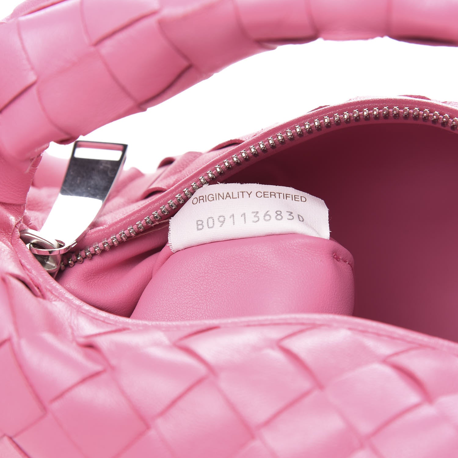 Bottega Veneta Nappa Intrecciato Mini Jodie Pink 7 of 9