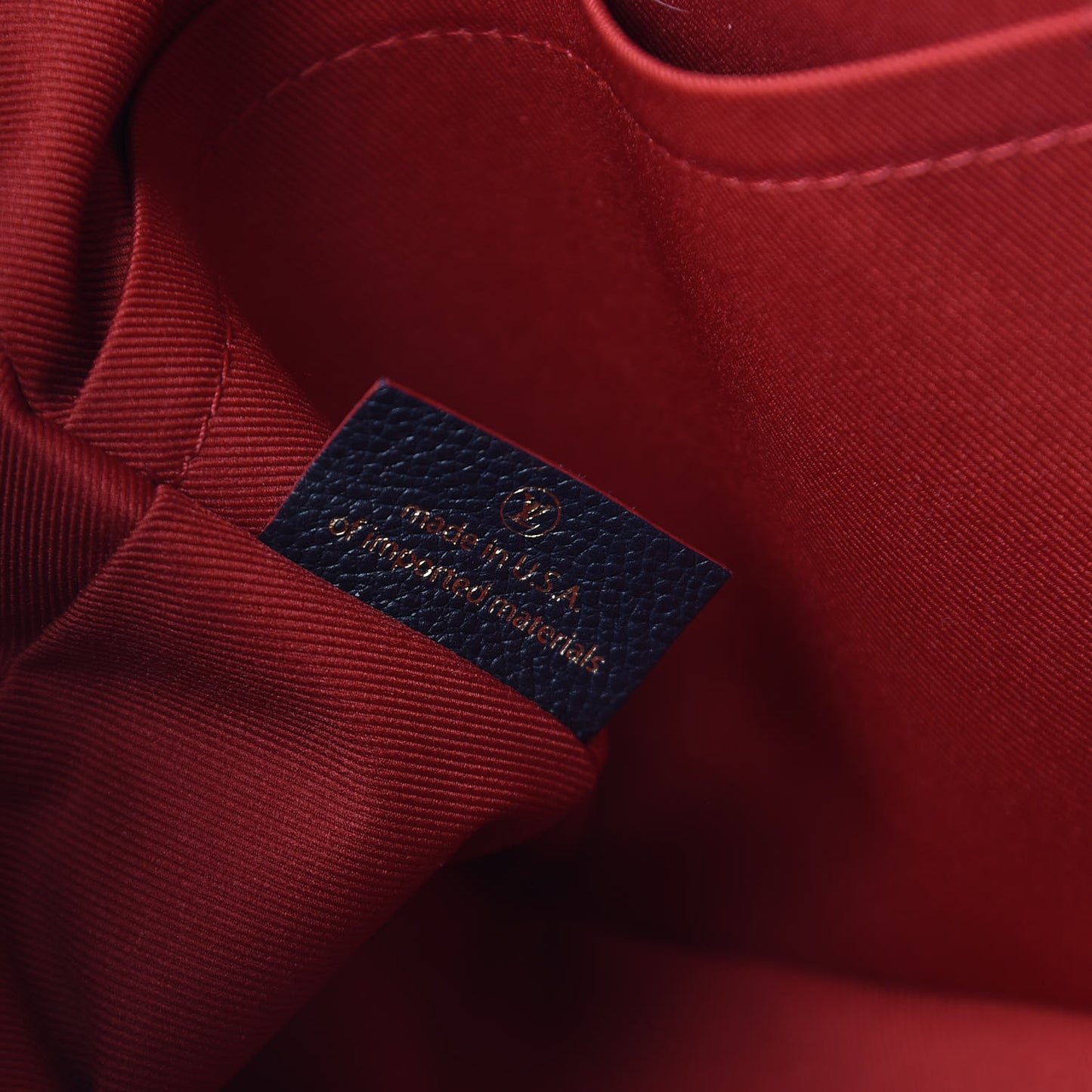 Empreinte Ponthieu PM Marine Rouge