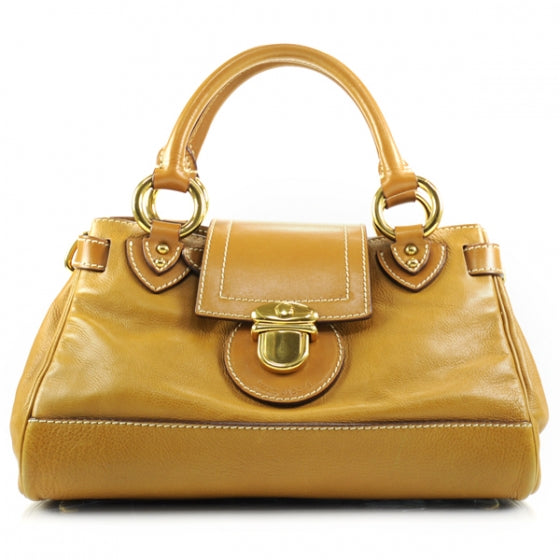 Leather Small Guinevere Satchel
