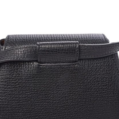 Bottega Veneta Palmellato Calfskin Rounded Belt Bag Black 6 of 9