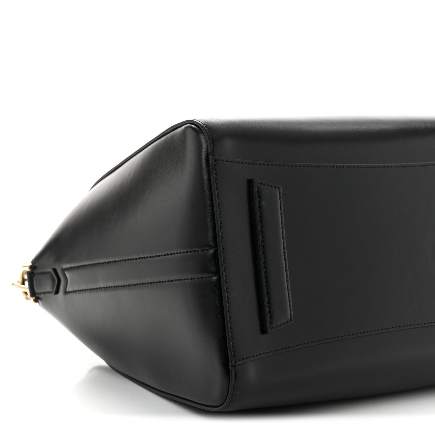 Shiny Lord Calfskin Medium Antigona Black
