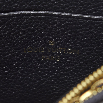 Louis Vuitton Empreinte Double Zip Pochette Black 8 of 9