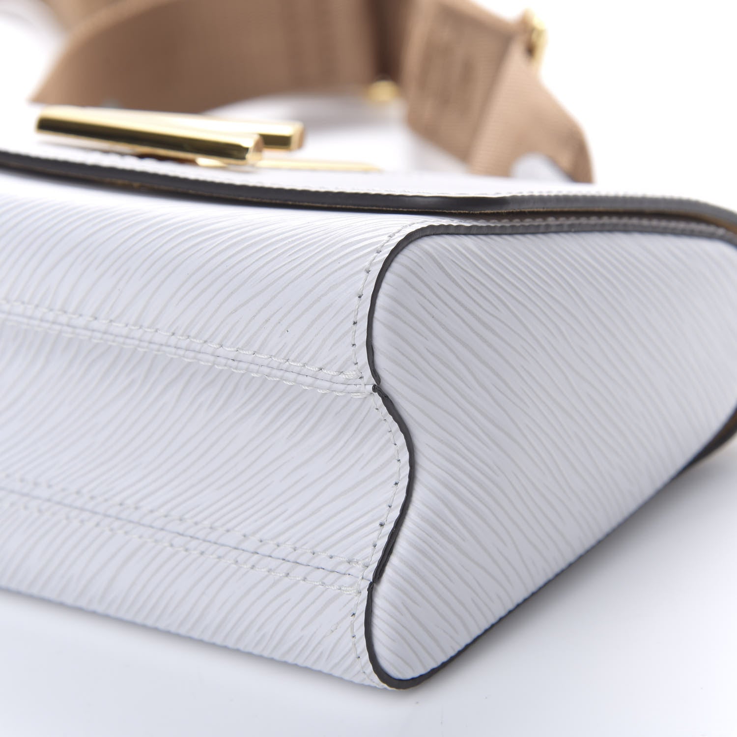 Louis Vuitton Epi Twist Shoulder Bag PM White 6 of 10