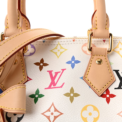 Louis Vuitton LV X TM Monogram Multicolor Speedy Bandouliere 25 White 7 of 9