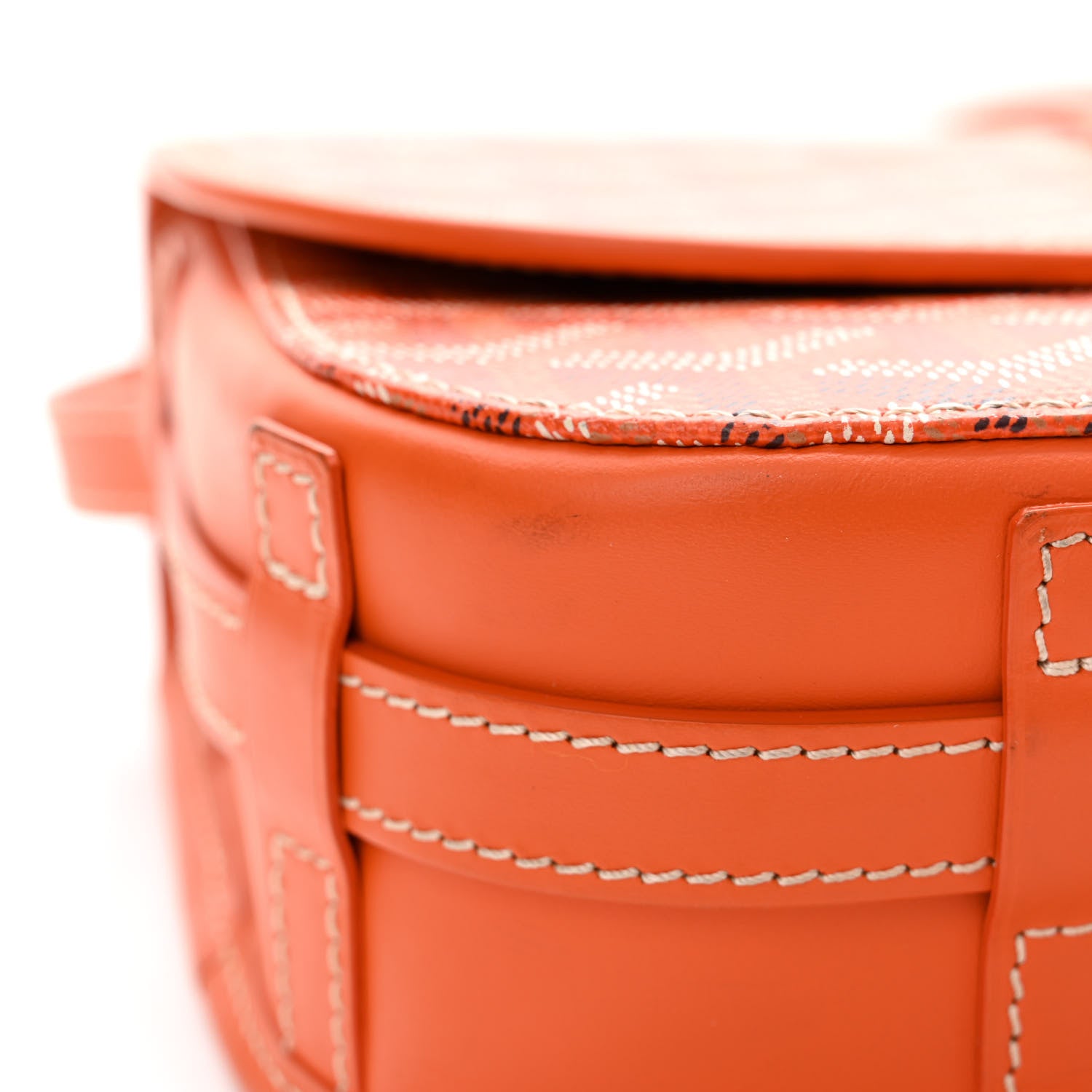 Goyard Goyardine Belvedere II PM Messenger Bag Orange 13 of 14
