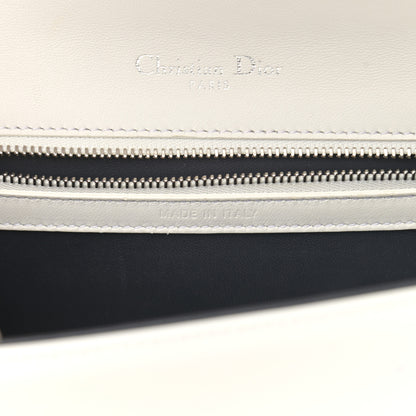 Christian Dior Patent Micro-Cannage Small Diorama Flap Bag White 7 of 16
