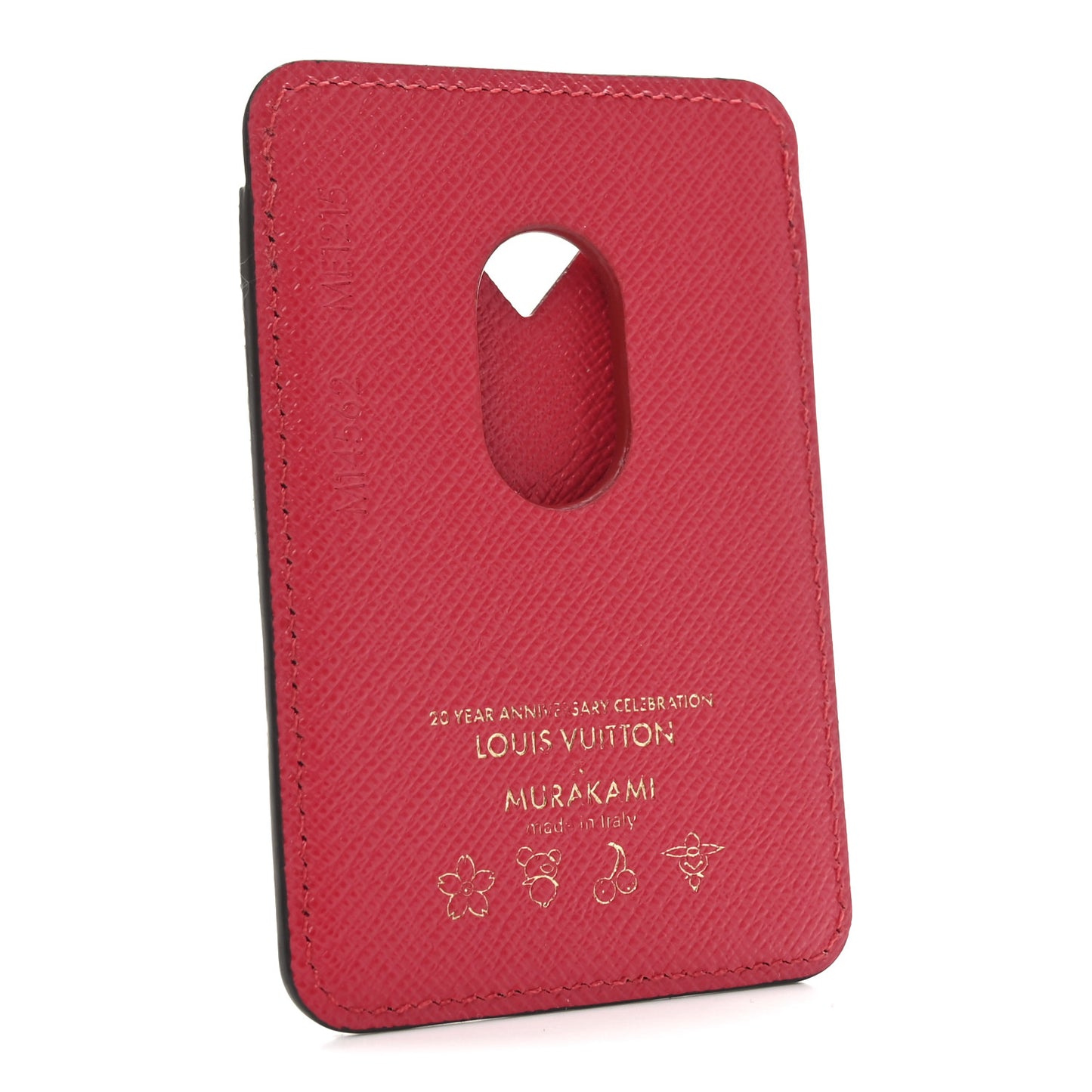 LV X TM Monogram Cerises Porte-Cartes Magnet