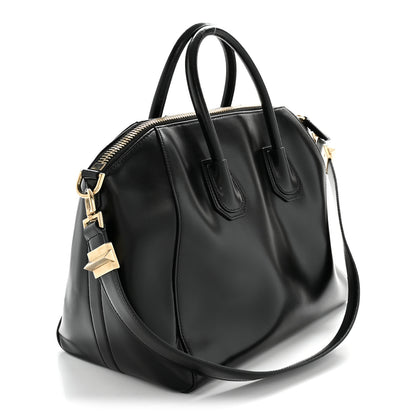 Givenchy Shiny Lord Calfskin Medium Antigona Black 3 of 13