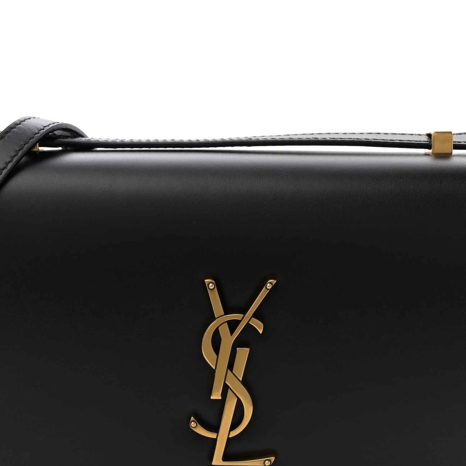 Saint Laurent Calfskin Monogram Small Dylan Shoulder Bag Black 8 of 10