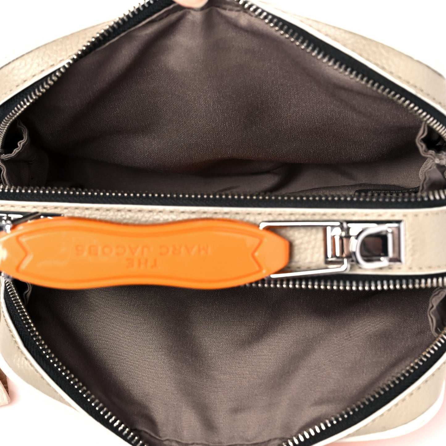 Calfskin The Box 20 Crossbody Orange