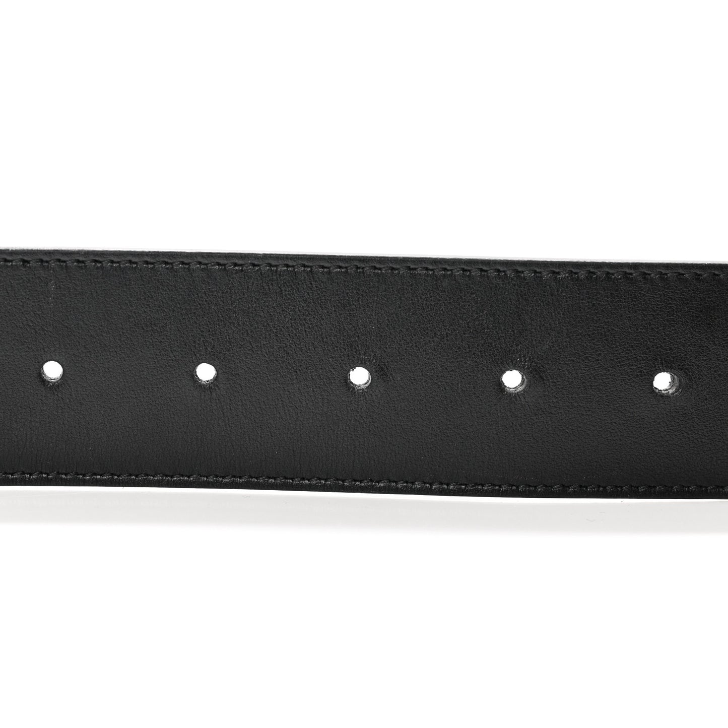 Plutone Calfskin Double G 40mm Belt 90 36 Black