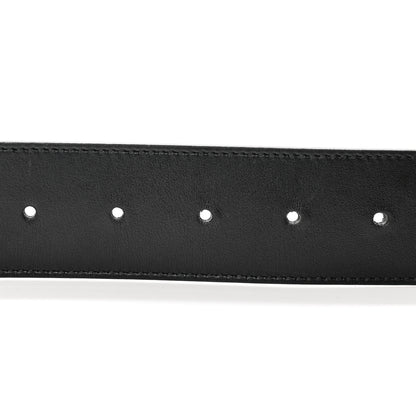 Gucci Plutone Calfskin Double G 40mm Belt 90 36 Black 4 of 5