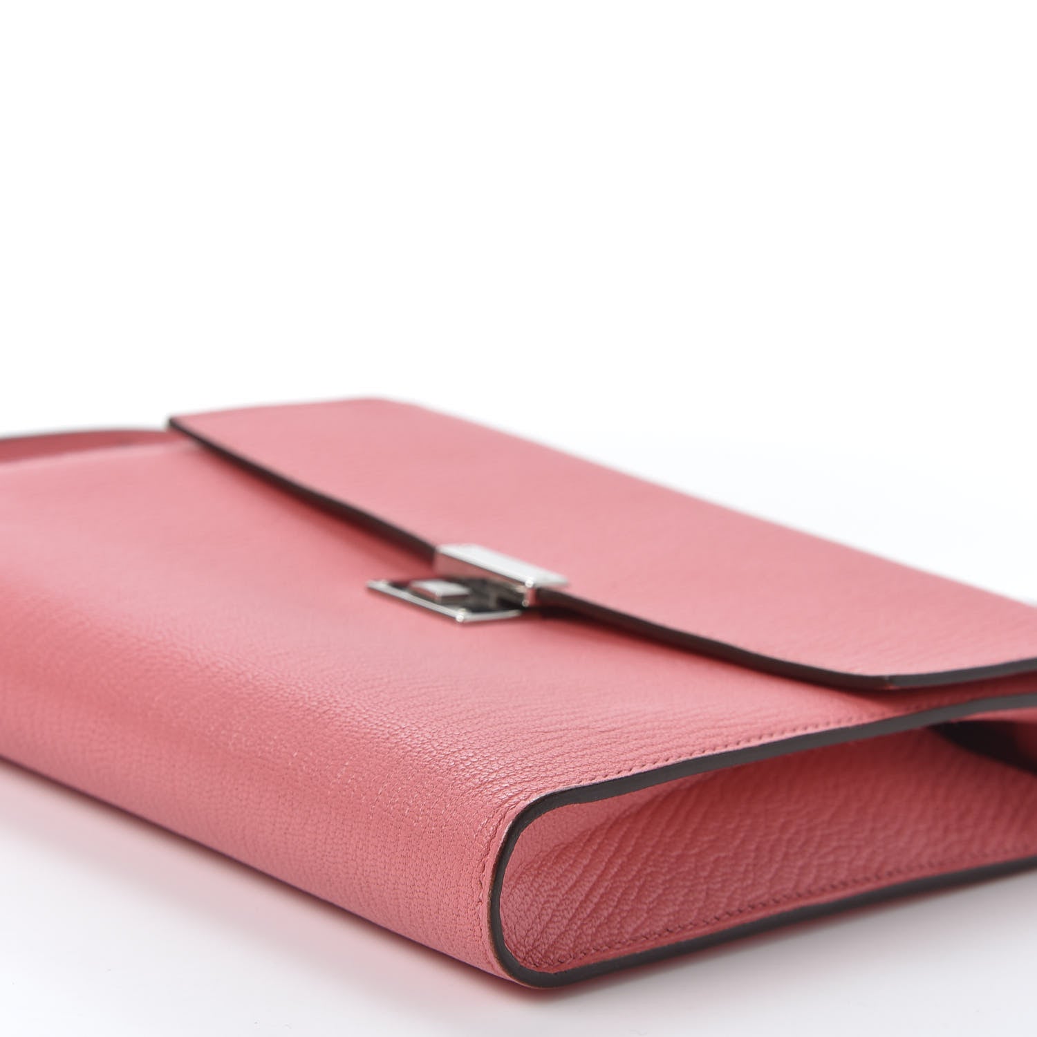 Hermes Chevre Mysore Clic 16 Wallet Rose Ete 6 of 11