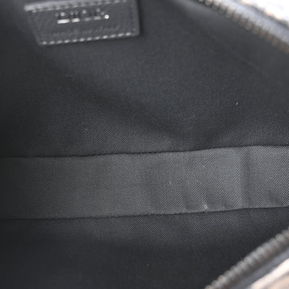 Christian Dior Oblique Saddle Triple Pouch Grey 5 of 10