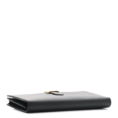 Hermes Epsom Bearn Gusset Wallet Black 4 of 7