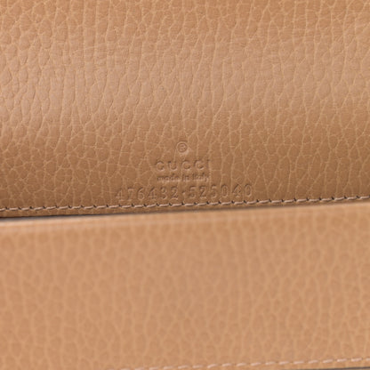 Gucci Dollar Calfskin Crystal Super Mini Dionysus Shoulder Bag Natural Tan Black Diamond 5 of 9