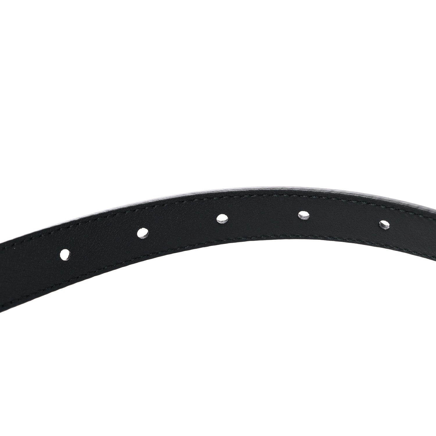 Gucci Calfskin Double G 20mm Belt 80 32 Black 4 of 5