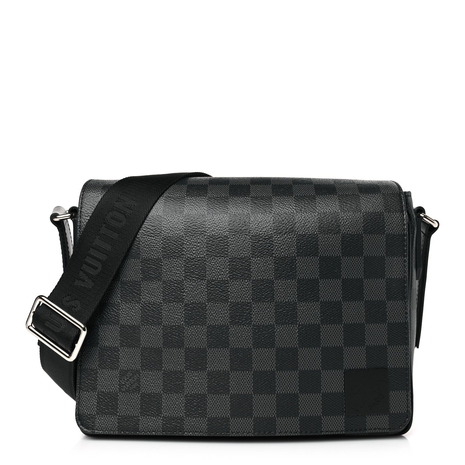 Louis Vuitton Damier Graphite District PM NM 1 of 8