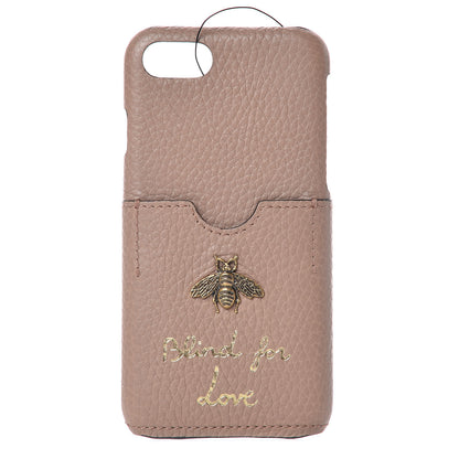 Gucci Calfskin Blind For Love iPhone 7 Case Taupe 1 of 7
