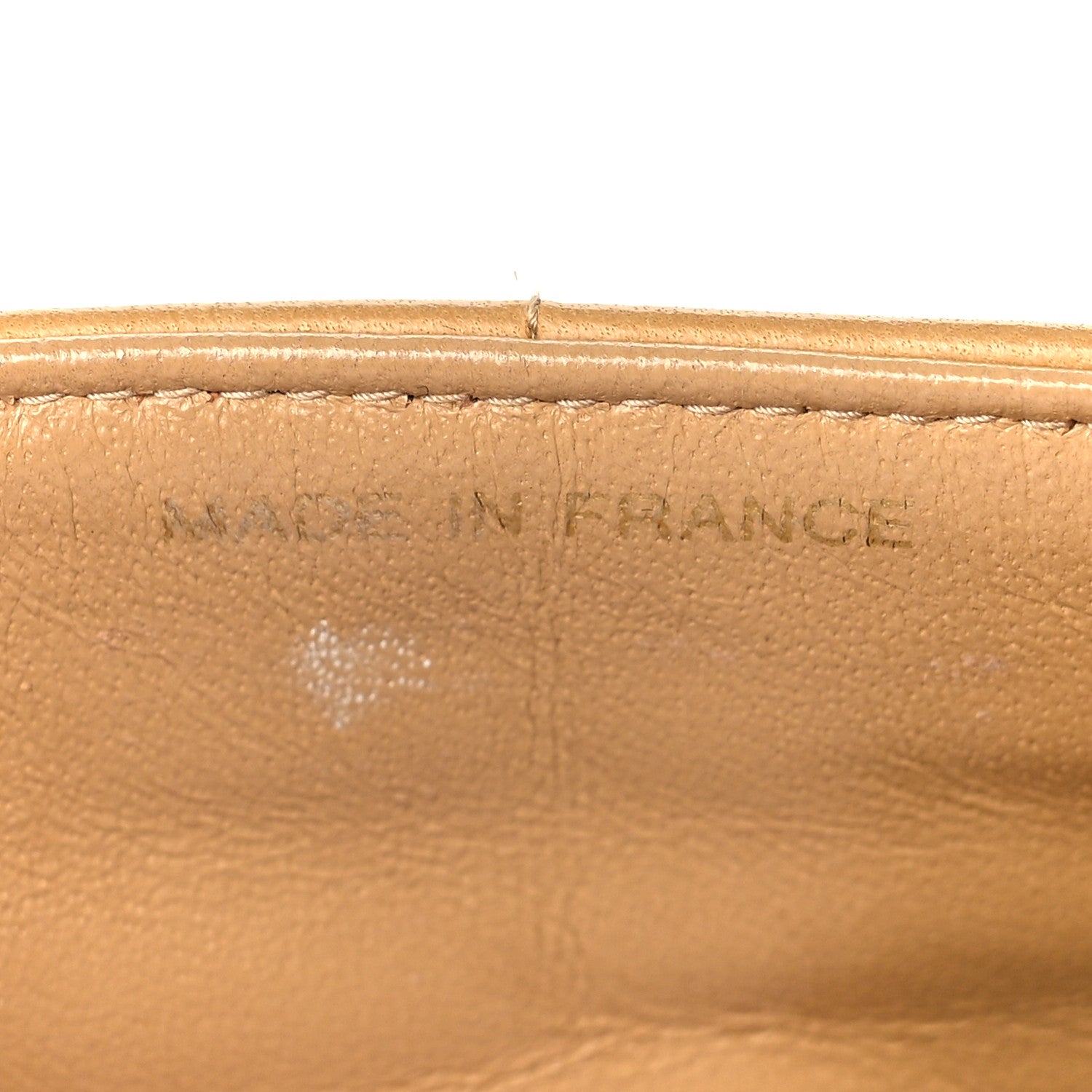 Chanel Lambskin East West Chocolate Bar Flap Beige 17 of 19