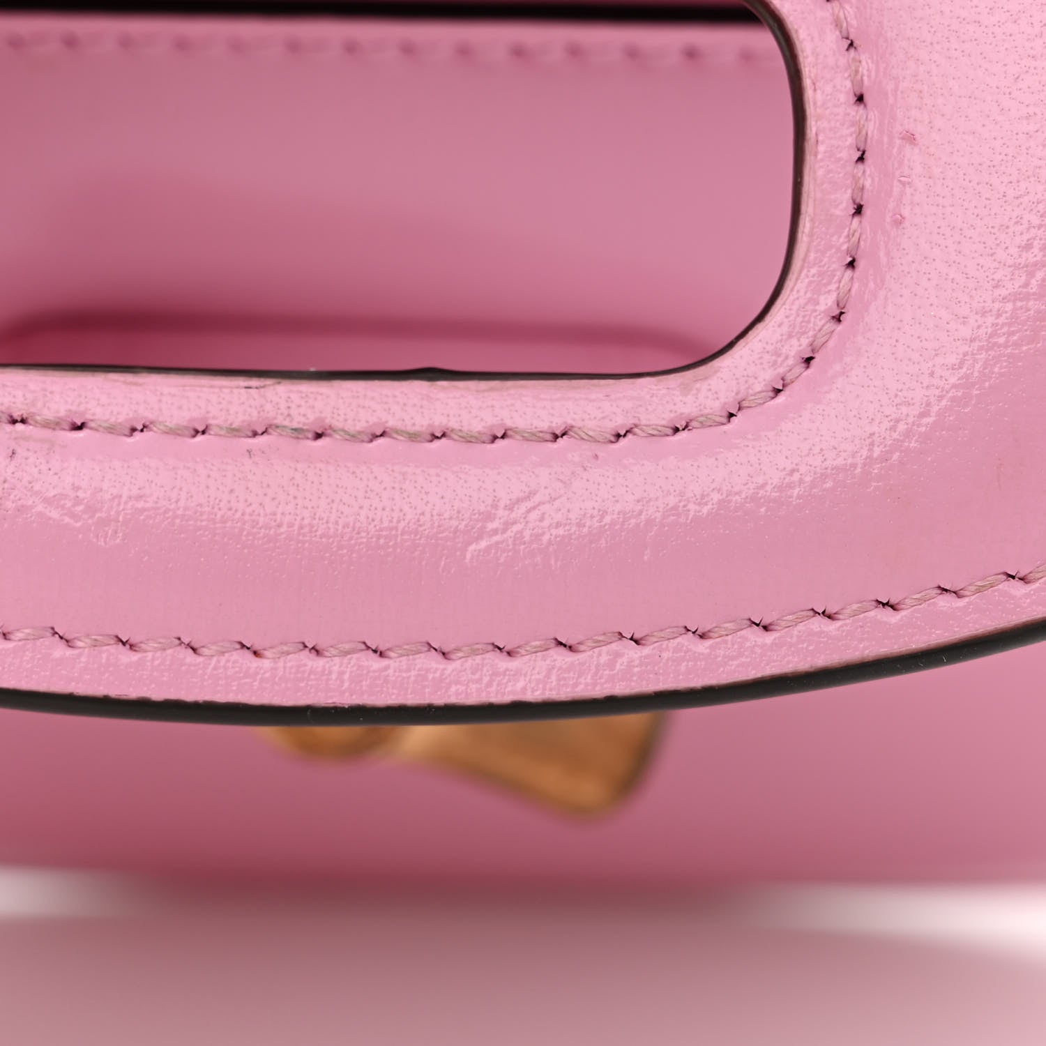 Gucci Boarded Dyana Lux Calfskin Web Mini Bamboo 1947 Top Handle Bag Nice Pink 15 of 20
