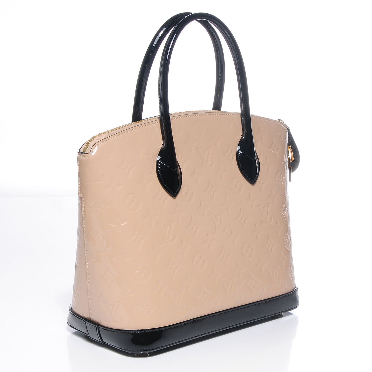 Louis Vuitton Vernis Lockit PM Dune 3 of 7