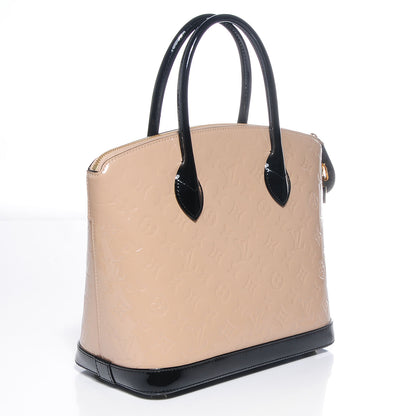Louis Vuitton Vernis Lockit PM Dune 3 of 7