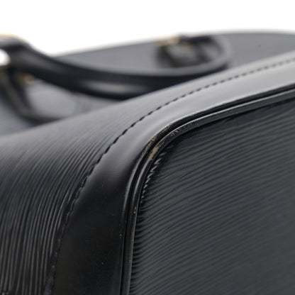 Louis Vuitton Epi Alma PM Black 10 of 14