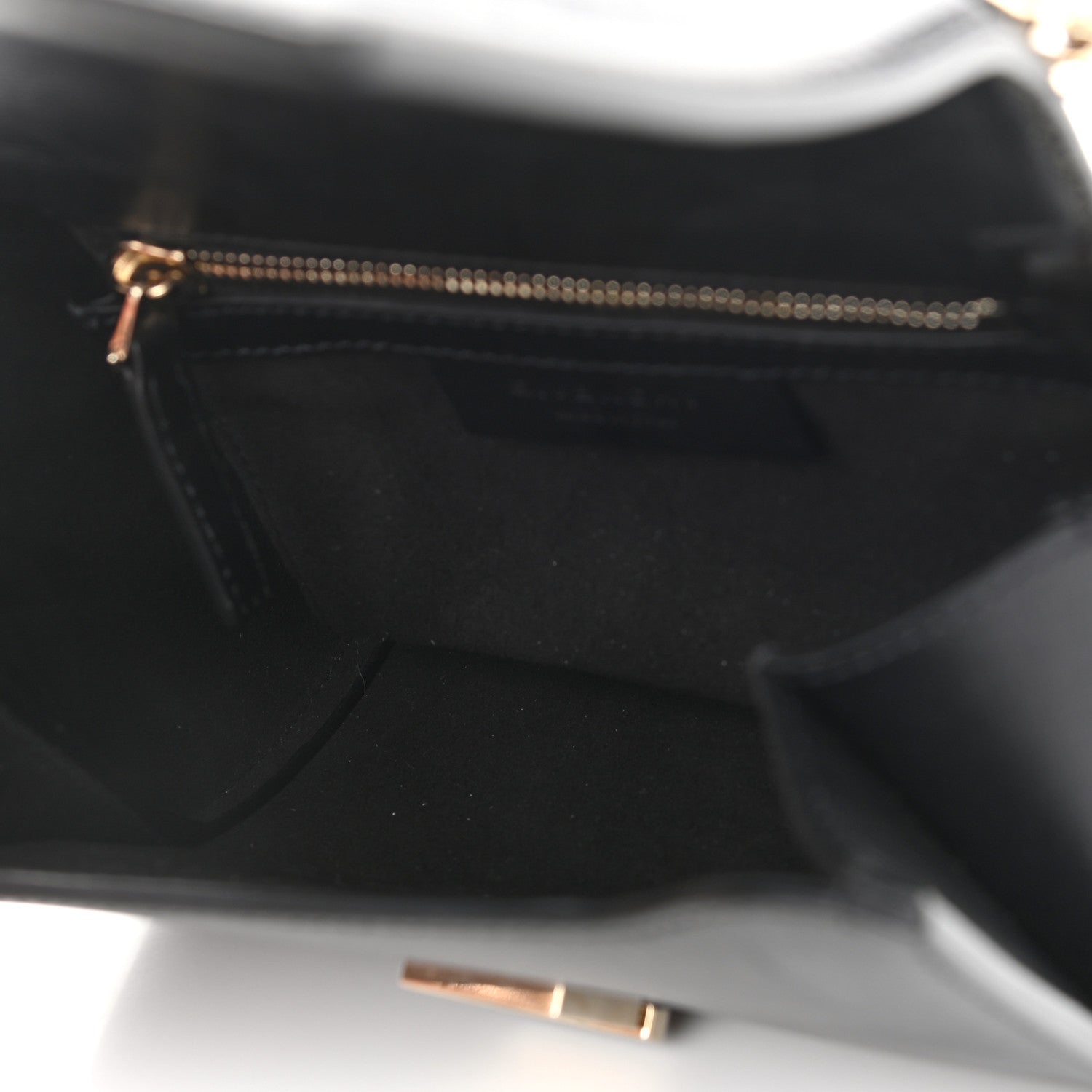 Givenchy Textured Calfskin Mini Pandora Box Chain Crossbody Bag Black 5 of 12