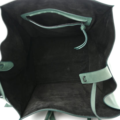 Celine Calfskin Medium Phantom Luggage Emerald 4 of 9