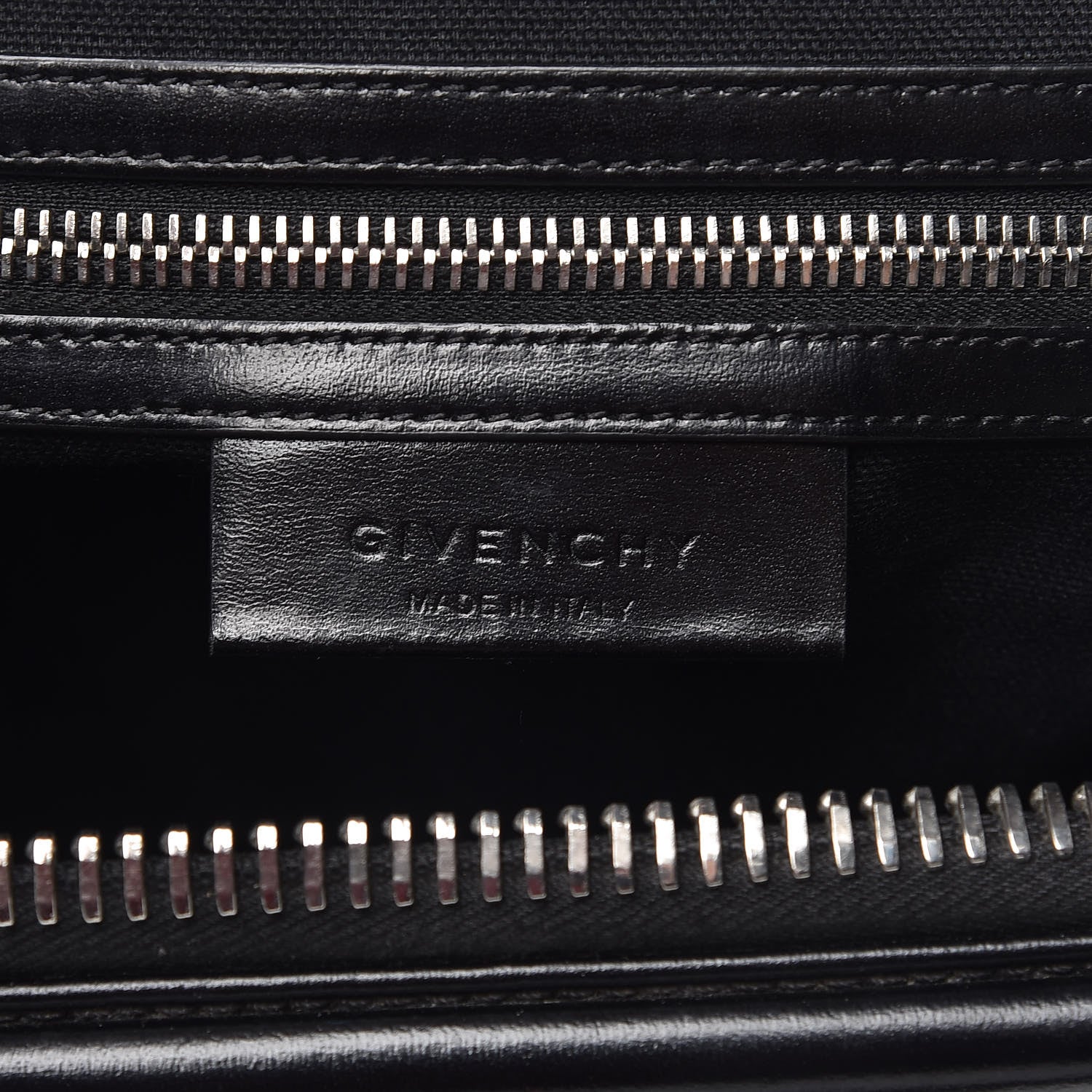 Givenchy Shiny Lord Calfskin Medium Antigona Black 7 of 16
