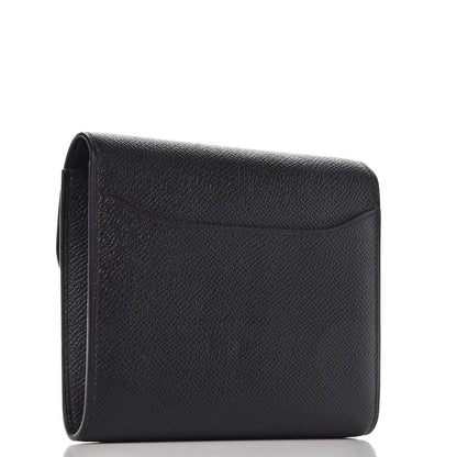 Hermes Epsom Constance Short Wallet Black 3 of 10