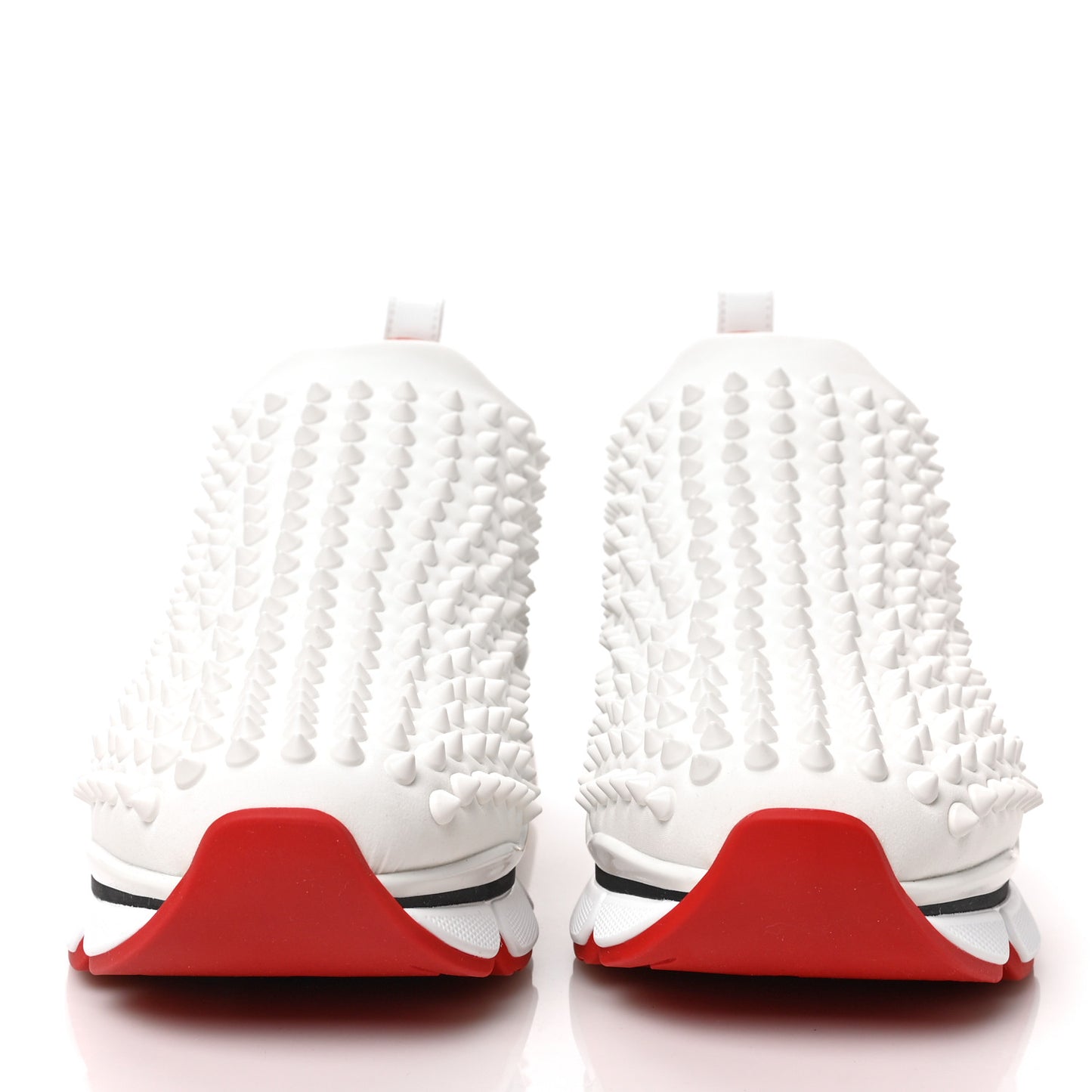 Neoprene Spike Sock Donna Flat Sneakers 39 White Snow