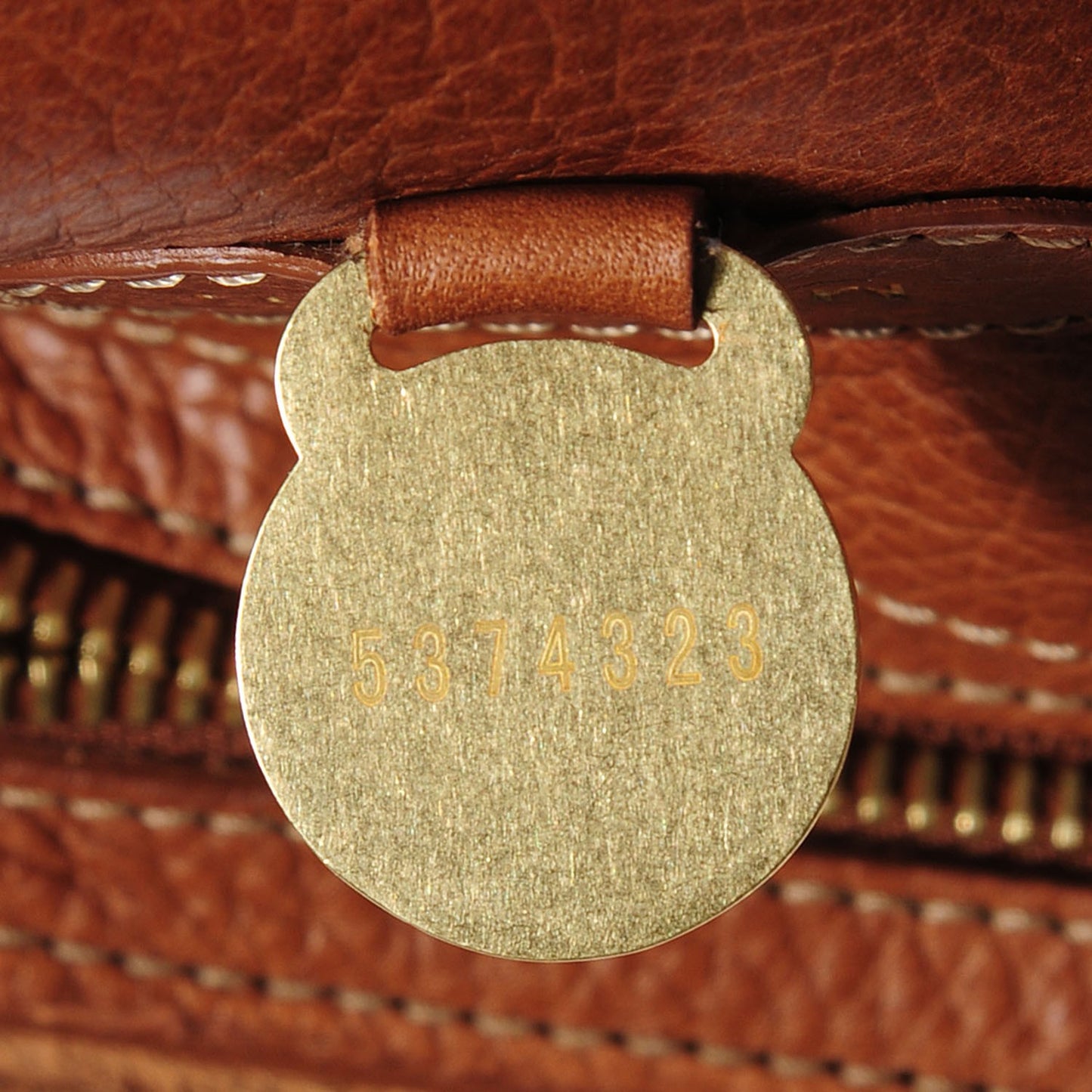 Natural Leather Bayswater Oak