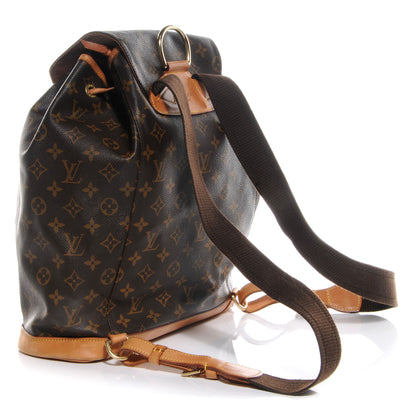 Louis Vuitton Monogram Montsouris GM Backpack 3 of 7
