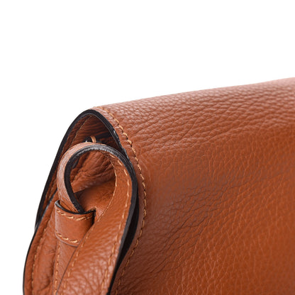 Chloe Calfskin Mini Marcie Round Crossbody Bag Tan 12 of 13