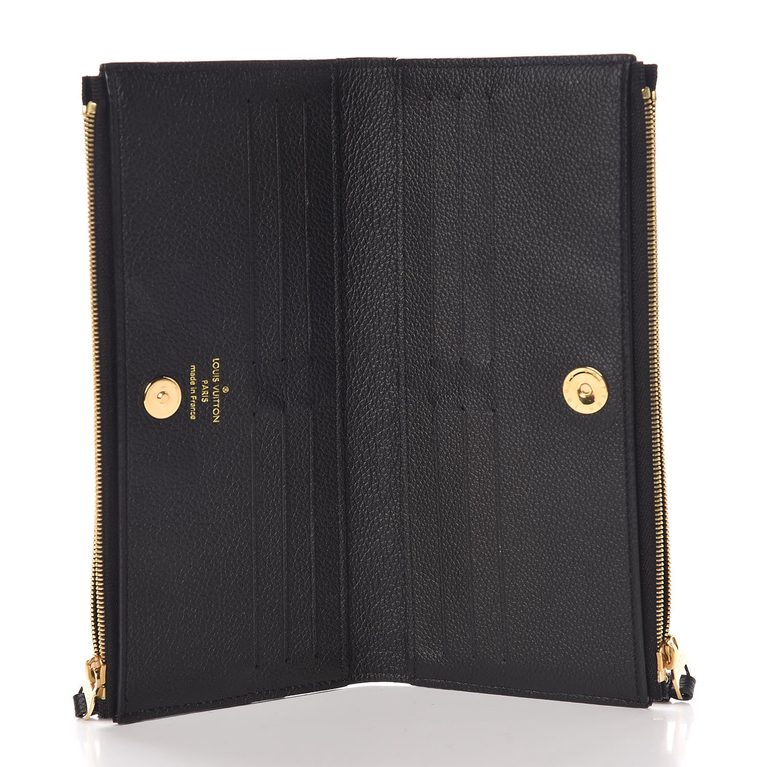 Louis Vuitton Empreinte Adele Wallet Black 5 of 10