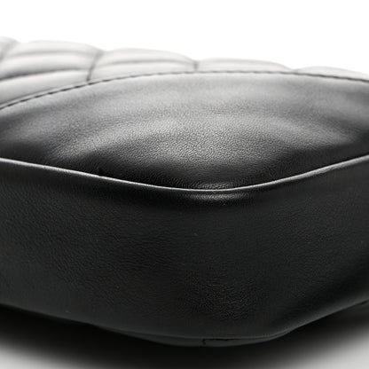 Chanel Calfskin Quilted Cambon Pochette Black 10 of 10