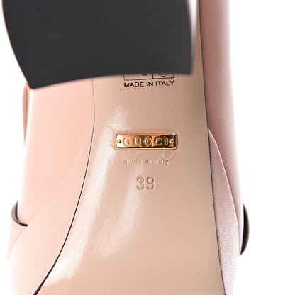 Gucci Malaga Kid GG Marmont Fringe Platform Loafer Pumps 39 Perfect Pink 9 of 10