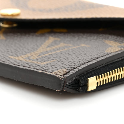 Louis Vuitton Reverse Monogram Recto Verso Card Holder Brown 9 of 14