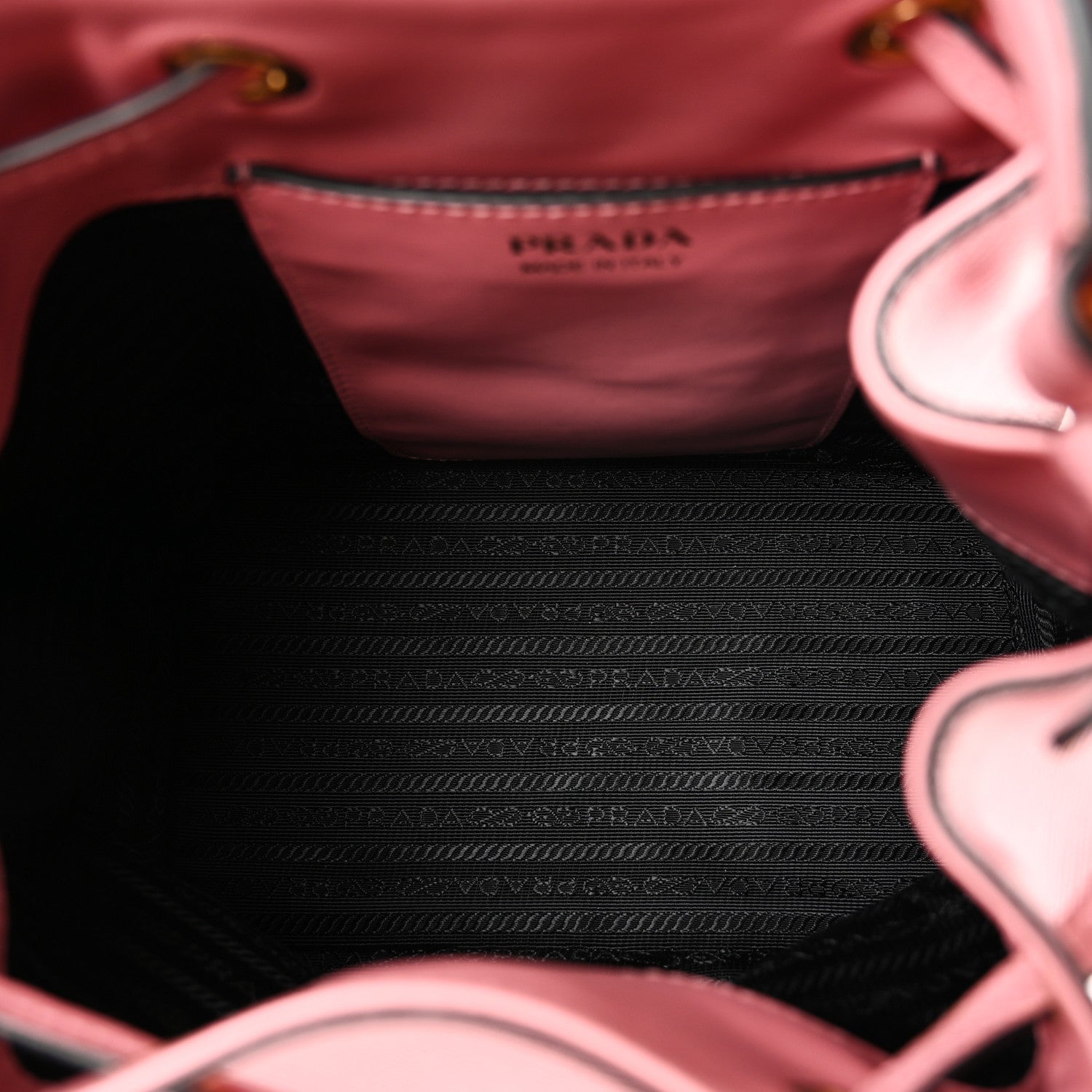 Prada Saffiano Cuir Bucket Bag Petalo 5 of 9