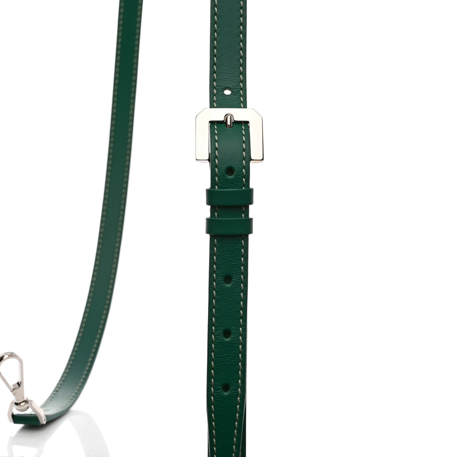 Goyard Calfskin Adjustable Shoulder Strap Green 3 of 7