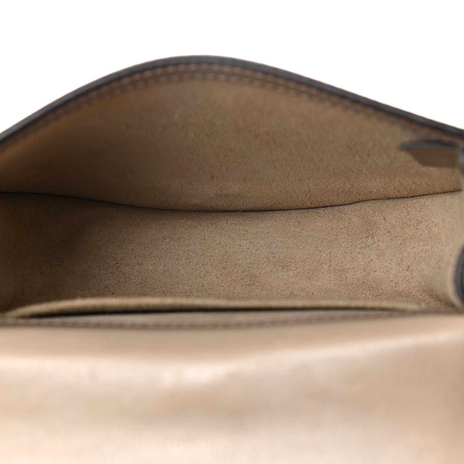 Chloe Calfskin Suede Small Nile Bracelet Bag Motty Grey 5 of 14