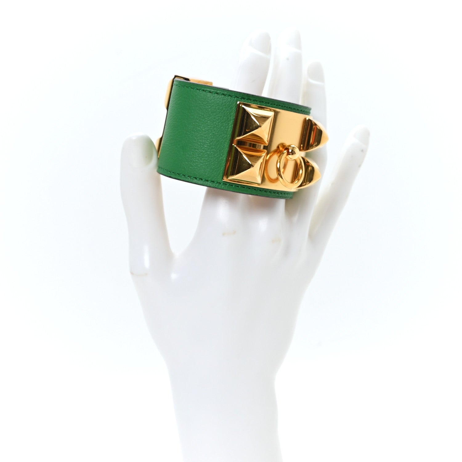Hermes Swift Collier De Chien CDC Bracelet S Bambou 2 of 6