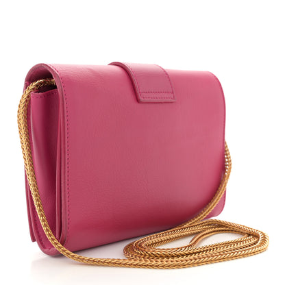 Saint Laurent Calfskin Small Classic Y Satchel Fuchsia 3 of 14