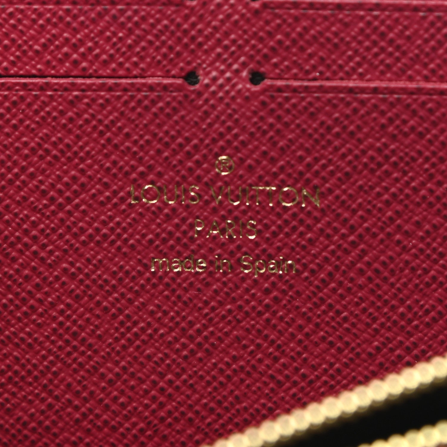 Louis Vuitton Monogram Clemence Wallet Fuchsia 6 of 8
