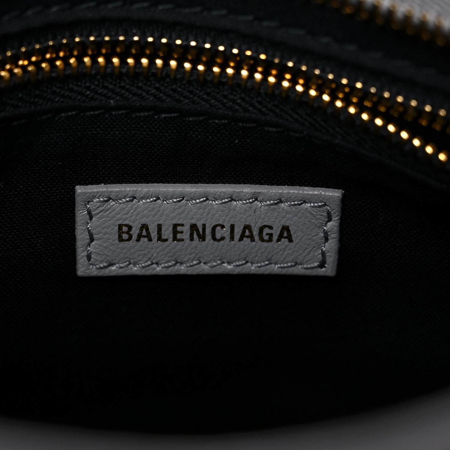 Balenciaga Calfskin Crocodile Embossed Gold Metallic Edge Hardware Mini City Haussmannien 6 of 12