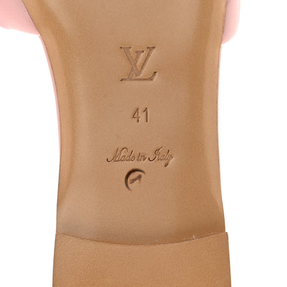 Louis Vuitton Lambskin Embossed Monogram Revival Flat Mules 41 Rose Clair 7 of 9
